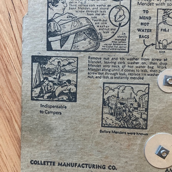 Mendets Leak Repair Kit with Vintage Design - Picture 9 of 9